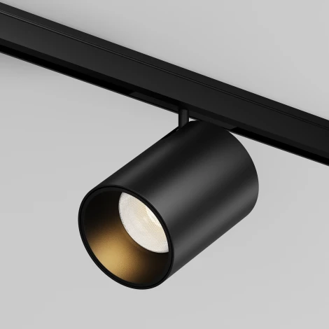 Трековый светильник магнитный 9Вт 24V Maytoni Focus Led TR187-1-9W2.7K-M-B (круглые)