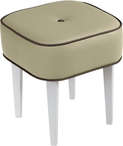 Табурет Handy SQ ОГОГО (арт.434035), (Ткань,Экокожа/Бежевый)