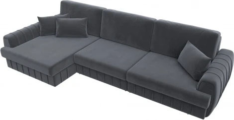 Диван угловой Лига-057 НПБ Лонг угол левый Лига Диванов (Велюр) арт.129300L