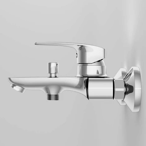 Смеситель Am.Pm Tender F45A10000 для ванны с душем