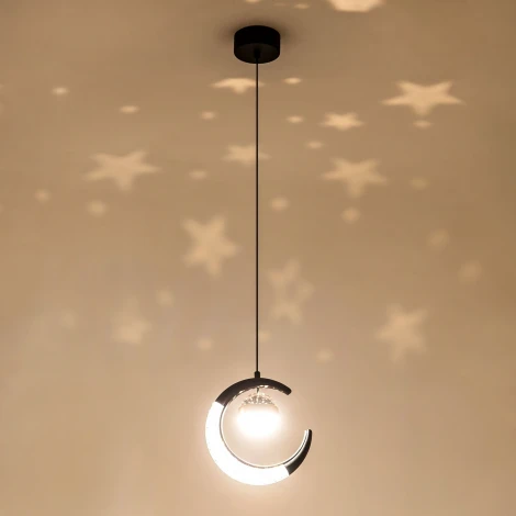 Подвесной светильник светодиодный с регулировкой цветовой температуры LED4U LED4U L7112-1 BK