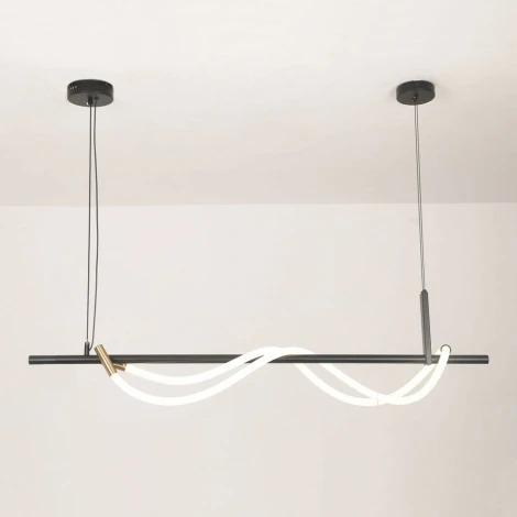 Подвесной светильник Lussole River LSP-7303 (LED, 220V, на тросе)