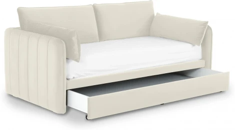 Кушетка Vicari ОГОГО (арт.815001), (Ткань/Белый)