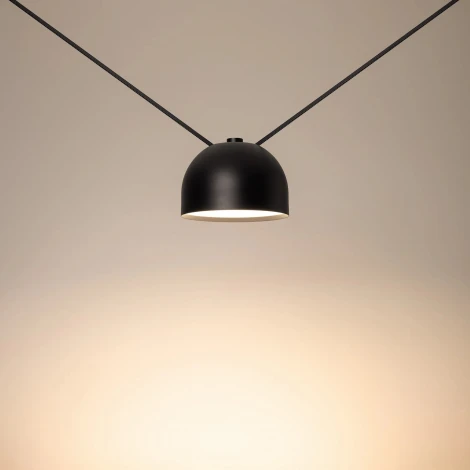 Трековый светильник светодиодный ART-INBELT-BOWL-R210-16W Day4000-MIX (BK, 100 deg, 48V, DALI) (Arlight, IP20 Металл) 051160