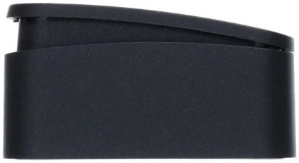 Выключатель накладной двухклавишный с подсветкой (антрацит) Systeme Electric Blanca BLNVA105116