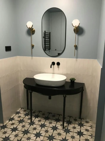 Kapsel M Black Зеркало в тонкой раме Smal Art-Zerkalo SM004BL 13719