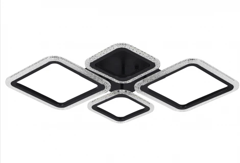 Потолочная светодиодная люстра с пультом и управлением смартфоном 80W Opti LED LAMPS 81232 Natali Kovaltseva