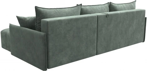 Диван угловой Лига-054 НПБ угол универсальный Лига Диванов (Велюр) арт.129052