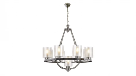 Подвесной светильник Lumina Deco Santini LDP 1220-9 CHR+WT