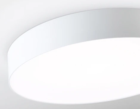 Потолочный светодиодный светильник с пультом управления Ambrella Orbital FZ1355 WH белый IP20 60W 3000-6500K