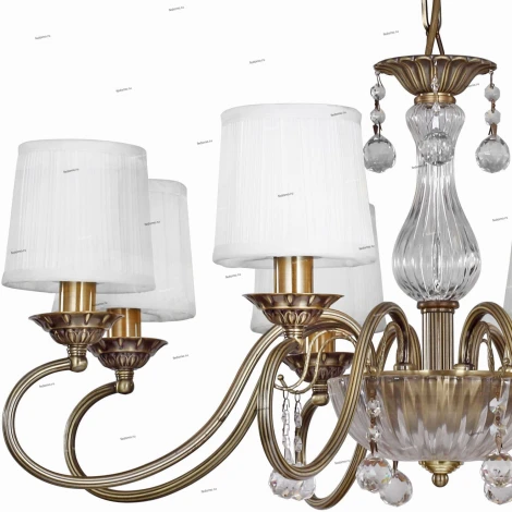 Подвесная люстра IDLamp Emiliena 239/8-Oldbronze