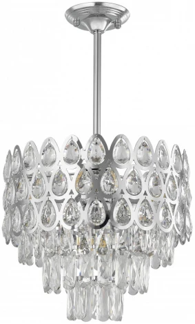 Потолочная люстра хрустальная на штанге Arte Milano Sorrento-2019 372019/6/300/390 CR (220V)