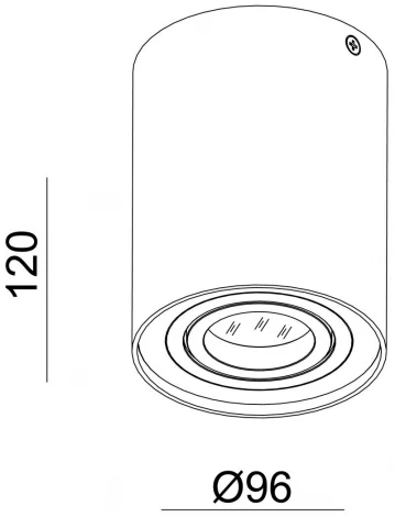 Накладной точечный светильник Deko-Light Bengala 122416 (220V, круглые)