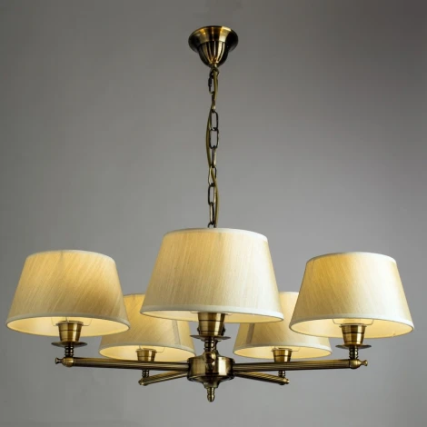 Подвесная люстра Arte Lamp York A2273LM-5RB