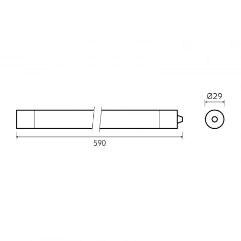 Настенно-потолочный светильник светодиодный Gauss 143424212