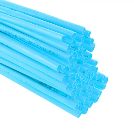 Трубка термоусадочная 4,0/2,0 мм длина 100 см. (синий) Stekker 50267