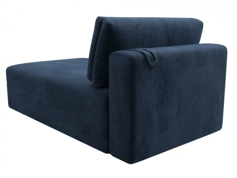 Модуль канапе Лига-060 НПБ (ЛДСП,Брус,Фанера,Велюр/Синий) Лига Диванов 129552