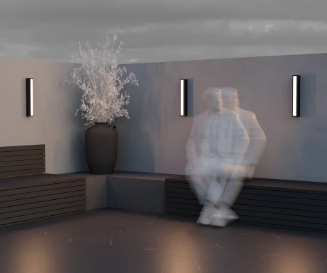 Настенный светильник Maytoni Corte O571WL-L20B3K (LED, 220V, IP65)