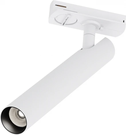 Трековый светильник однофазный Maytoni Focus T TR141-1-6W4K-M-W (LED, 220V, круглые)