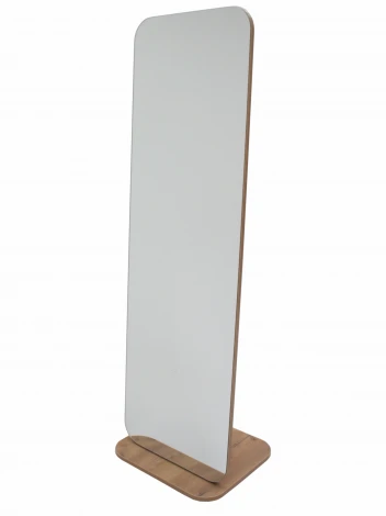 Зеркало напольное Стелла 4 дуб крафт золотой 163,5 см x 50 см Mebelik 009522