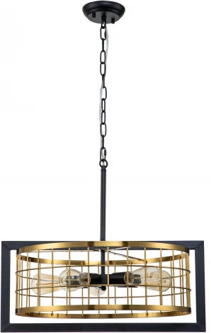 Люстра подвесная Era V000068 (10003/5P Black) (220V, на цепи)