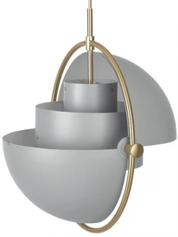 Подвесной светильник (люстра) Louis Weisdorff Multi-Lite Pendant Gray ImperiumLoft 40,2317 (123429-22) (220V, на проводе, шар)