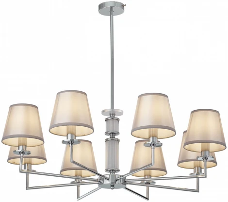Потолочная люстра на штанге Arte Milano AM344401 344401/8 CR (220V)