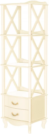 Этажерка Джульетта 3 уровня, дуб шампань Л от фабрики Mebelik