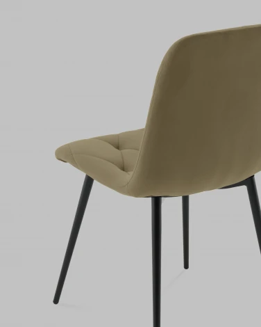 Стул Одди Diamond велюр пыльно-оливковый Stool Group арт.УТ000041444