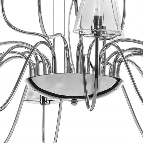 Подвесная большая люстра Lightstar Diafano 758214 (220V, на тросе)