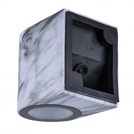 Архитектурная подсветка под лампу GU10 мрамор Uniel UUL-A01S UUL-P51A 6W/GU10 IP65 MARBLE