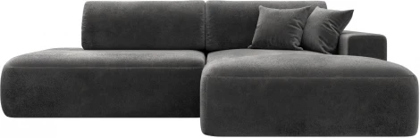 Диван угловой Лига-036 НПБ Модерн правый угол Лига Диванов (Велюр) арт.127777