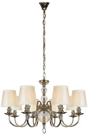 Подвесная люстра iLamp Armonia P2510-8 nic (220V, на цепи)