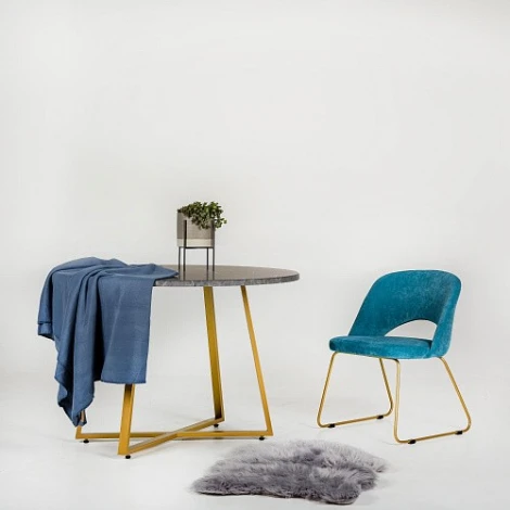 Стул R-Home Lars Браун/ЛинкЗолот