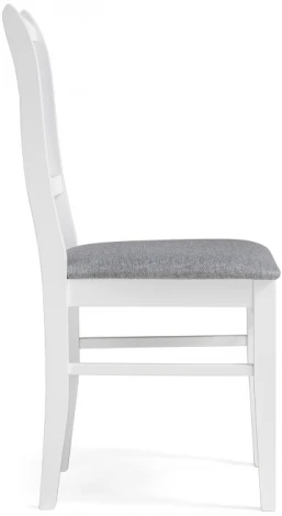Деревянный стул Woodville Мириел белый / серый 527065