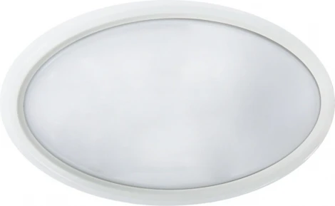 Светильник настенно-потолочный уличный светодиодный Horoz Tibet, 1 плафон, белый