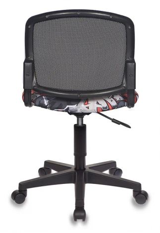 Кресло детское Бюрократ CH-296NX черный сиденье черный граффити крестовина пластик