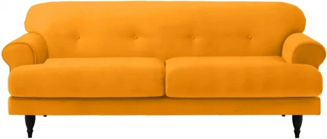 Диван Italia ОГОГО (арт.339436), (Ткань/Желтый)