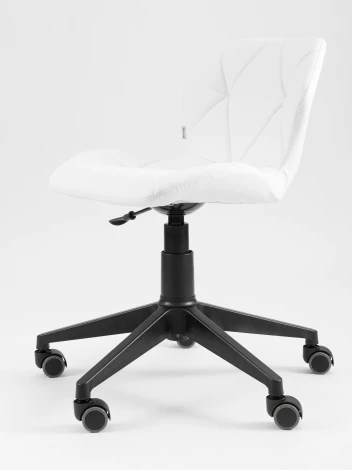 Кресло компьютерное MyFar Честер экокожа белый MF1046-1