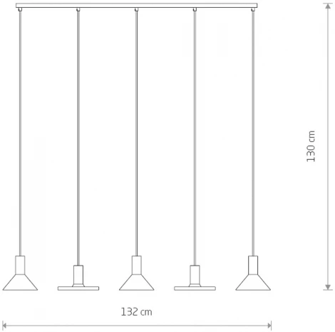 Подвесной светильник Nowodvorski Hermanos 8032 (220V, на проводе)