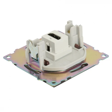 Розетка HDMI (шоколад) Stekker Катрин 50064