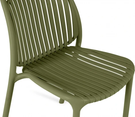 Стул уличный Scoop ОГОГО Обстановочка! (Пластик/Оливковый) арт.926842