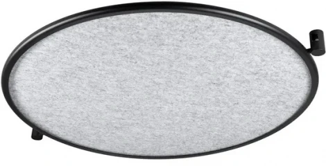 Трековый светильник модульный LED ART-APRIORI-ACOUSTIC-R620-20W Day4000 (BK-GR, 160 deg, 48V) (Arlight, IP20 Металл) 049313