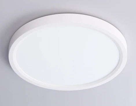 Потолочный светильник круглый светодиодный с регулировкой цветовой температуры Ambrella ORBITAL FZ1901 (220V, круглые, IP54)