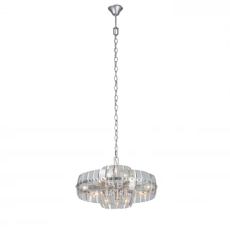 Подвесная люстра Vitaluce V5857-9/12 (220V, на цепи, круглые)