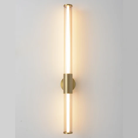 Настенный светильник Crystal Lux LINEUP AP18W LED BRASS