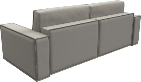 Диван прямой Куба (Бежевый/Рогожка) Лига Диванов арт.124511