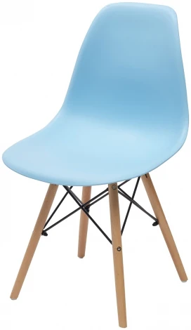 Обеденный стул M-City NUDE голубой