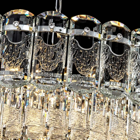 Подвесная люстра хрустальная Modelux ML.7092.600 CR
