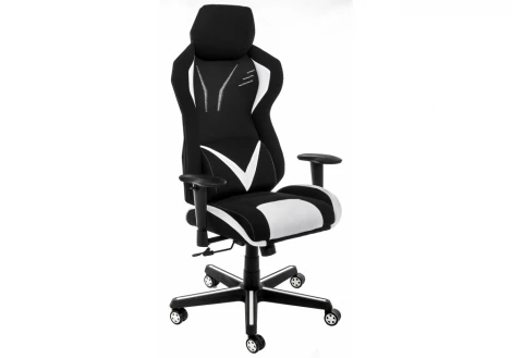 Компьютерное кресло Woodville Record белое / черное 11483